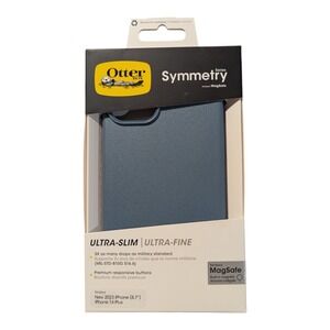 i5. OtterBox‎ Symmetry MagSafe Case For Apple iPhone 14 Plus - Bluetiful Blue